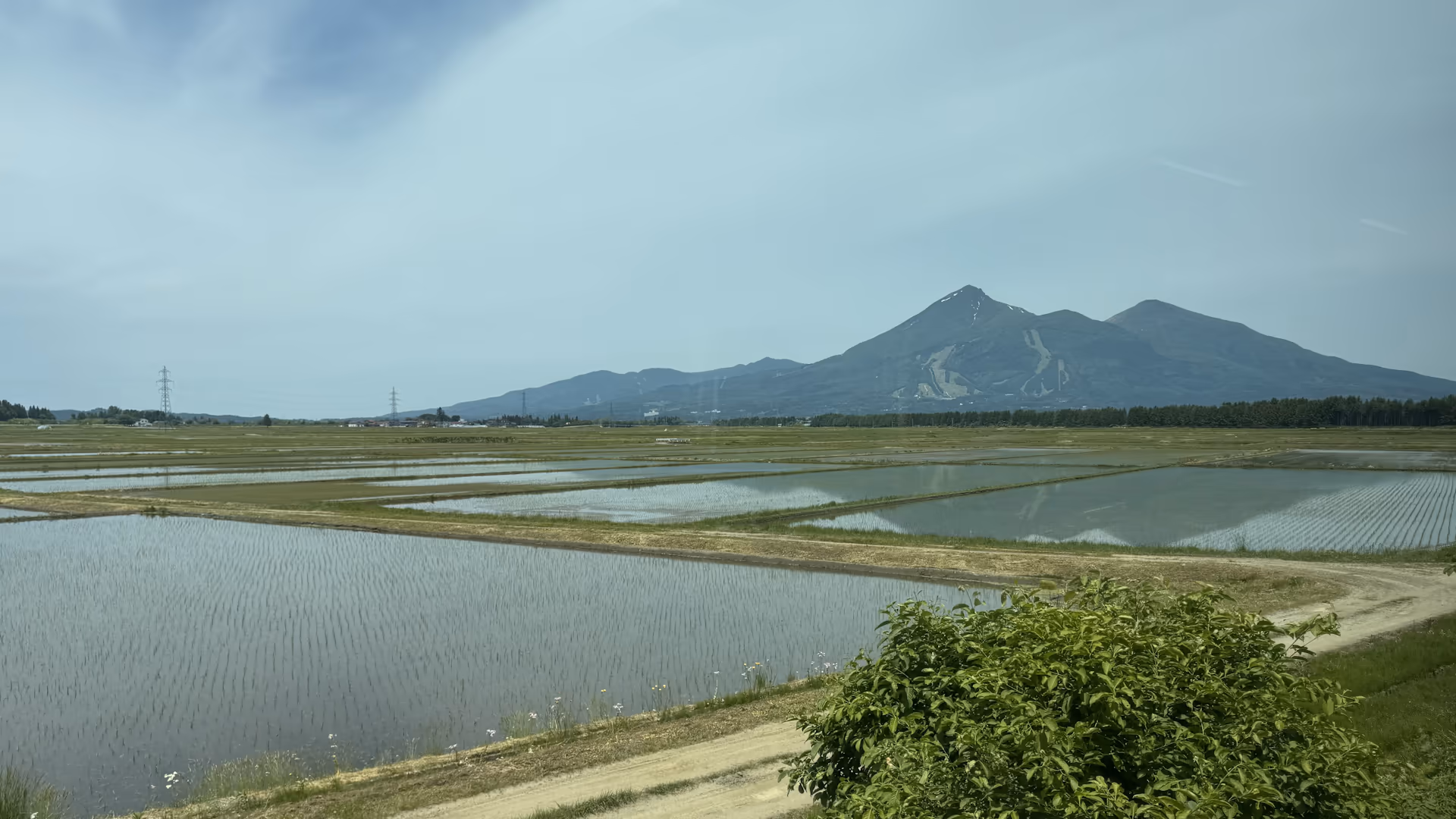 磐越西線 車窓
