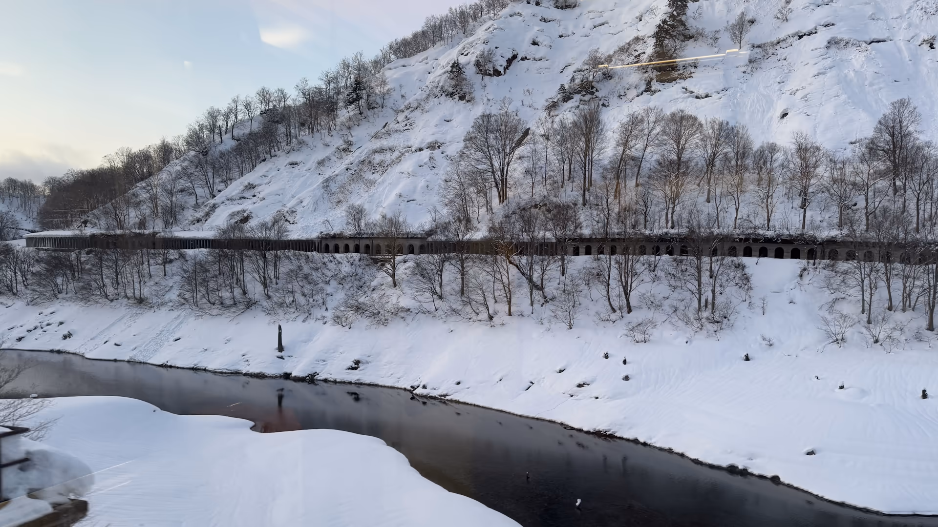 大白川・只見間 車窓